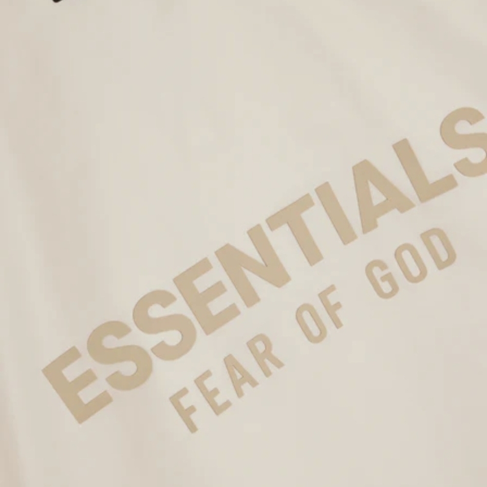 Fear of God Essentials Coaches Jacket 'Cloud Dancer' - Picture 4 of 8